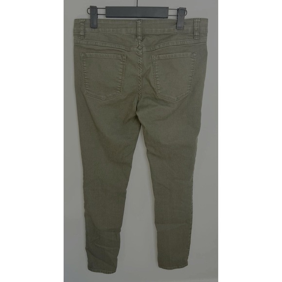 Prana Wm 8/29 Army‎ Dark Green Jeans Hiking Outdoors Utility Gorpcore Camp Y2k - Picture 2 of 9